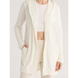 NEW BAREFOOT DREAMS CozyChic Ultra Light Hooded Cardigan XL